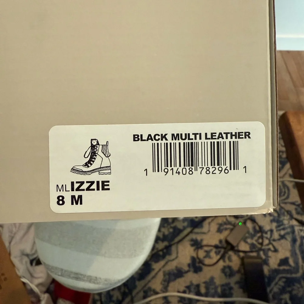 Marc Fisher LTD Izzie Genuine Shearling Lug Sole Boot - Picture 3 of 3